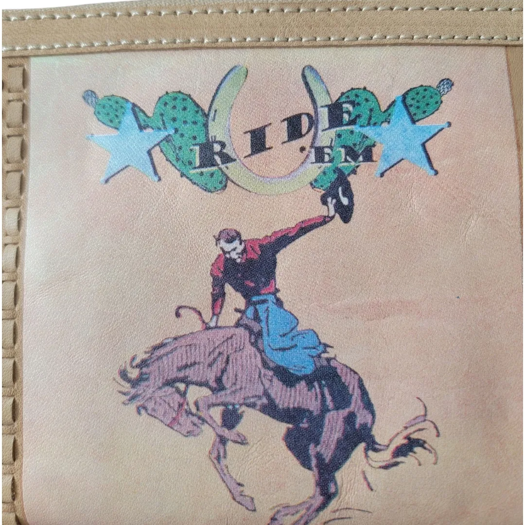 Ride ‘em! | Western style leather shoulder/crossbody gives cowgirl energy - Image 4