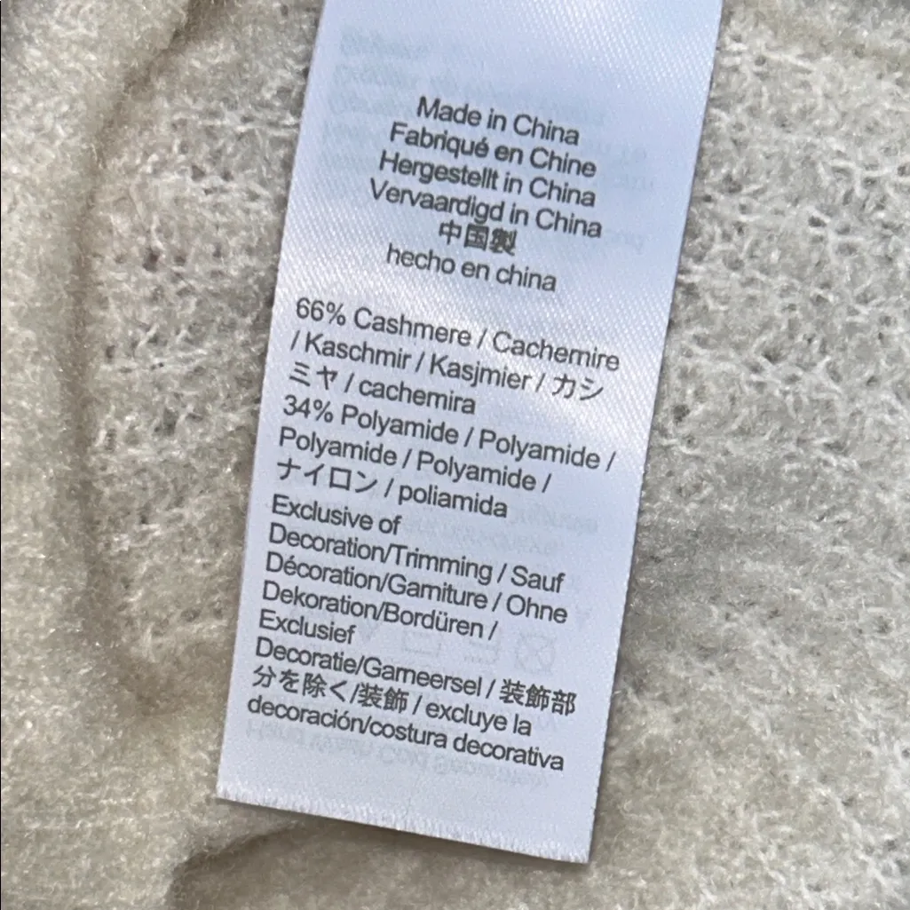 J. Crew Women's Cream Crew Neck Sweater - Image 4