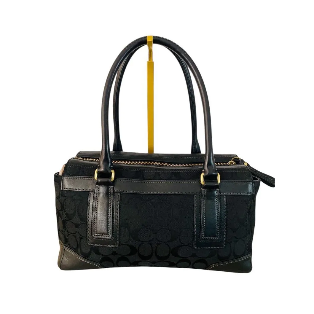 ✨Coach Signature Black Hampton Flap Bag✨ - Image 2