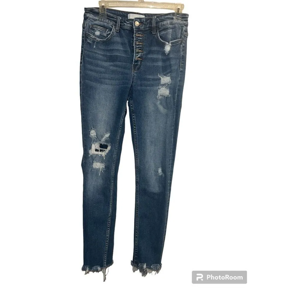 ✨VERVET Parkside Haylie High Rise Button Fly Sz 28 Skinny Jeans✨ - Image 10