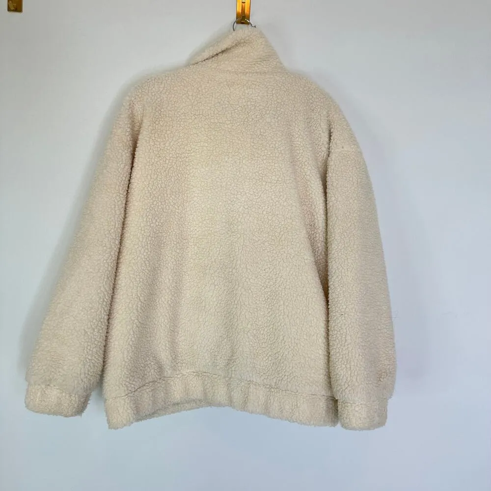 I.AM.GIA Cream Pixie Sherpa Teddybear coat - Image 4