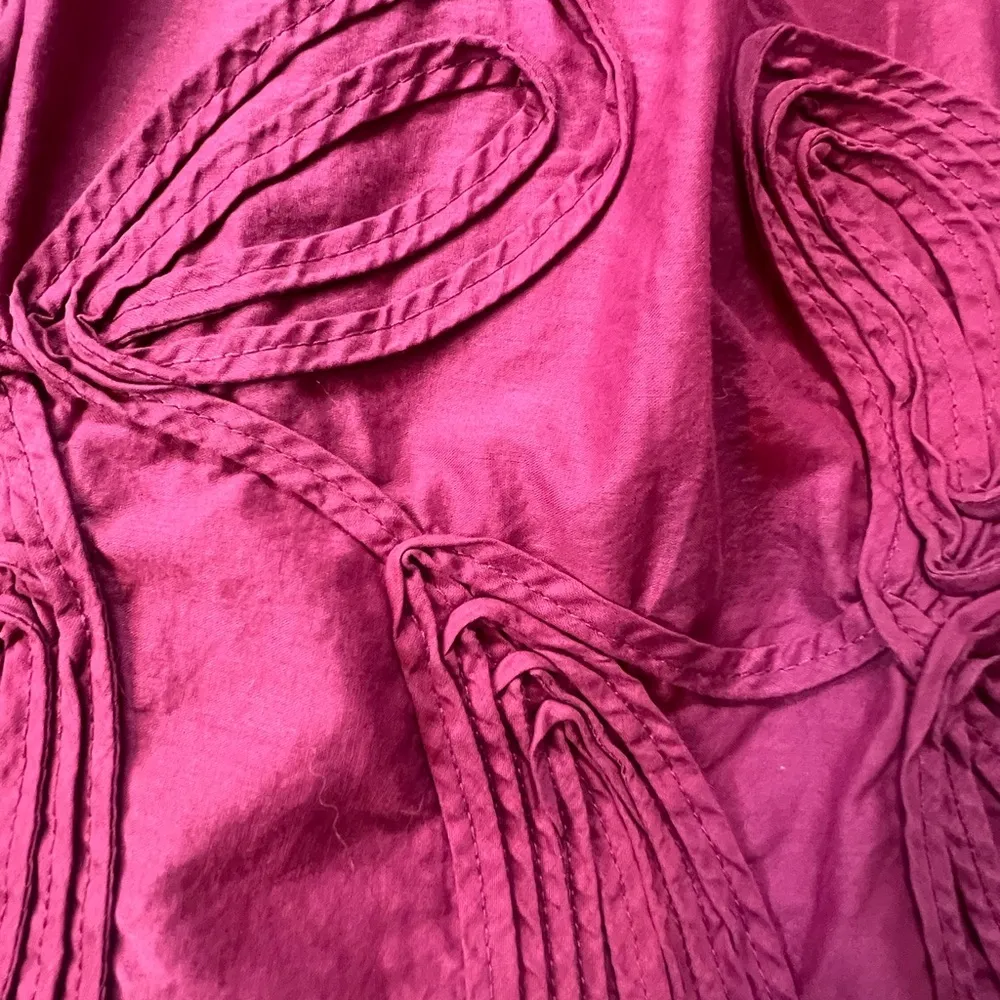 LOFT Rich purple/Pink Skirt Sz 0P - Image 7