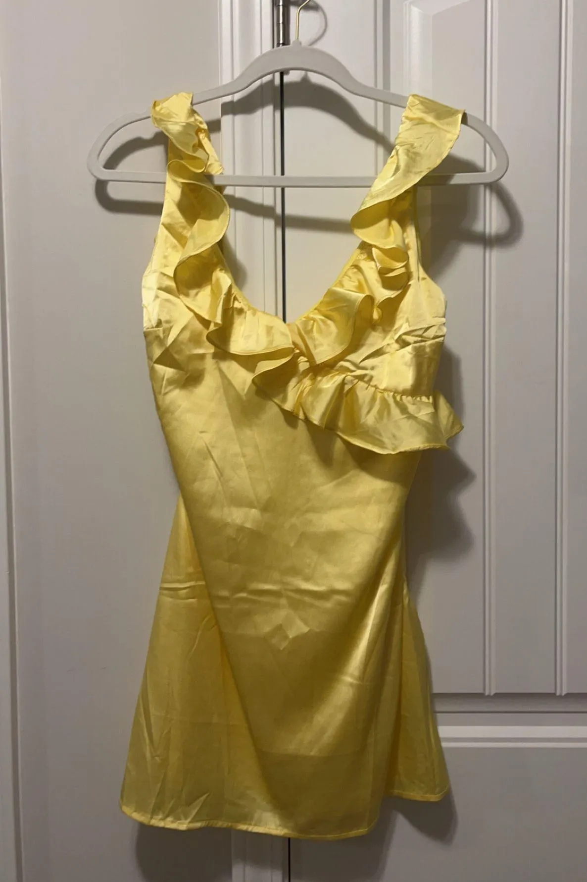 Yellow Homecoming Dress - Image 2