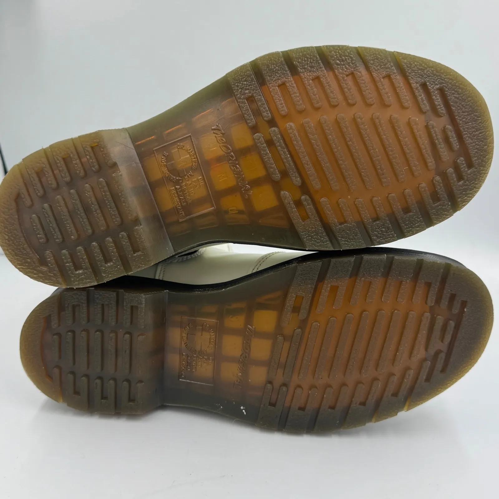 Dr Martens 2976 YS White Leather Chelsea Boots Womens Size US W 7 M 6 UK 5 EU 38 - Image 5