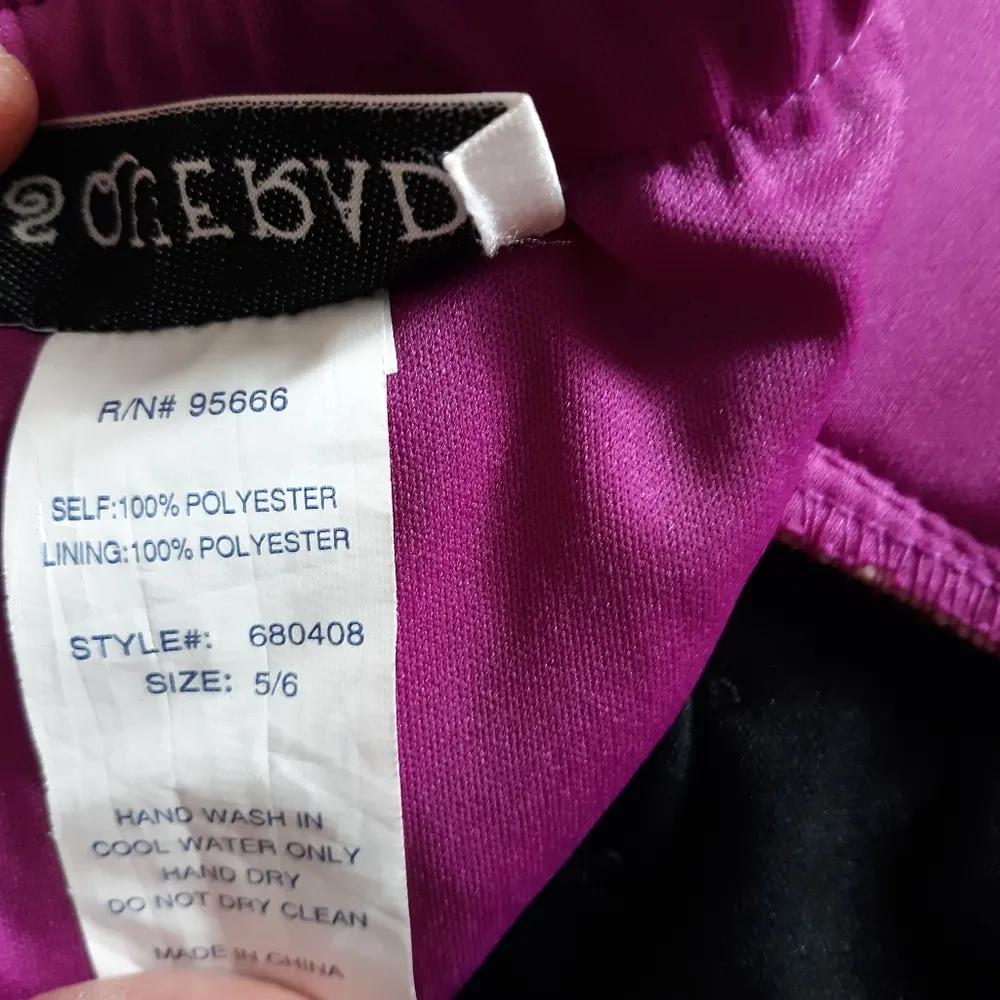 Masquerade Junior's Size 5/6 Strapless Prom Dress - Image 8