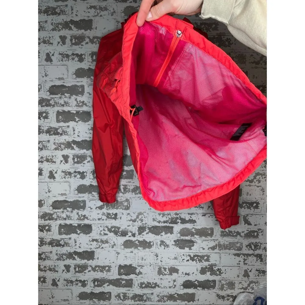 The North face | women bright colored rain coat with hood - Image 9