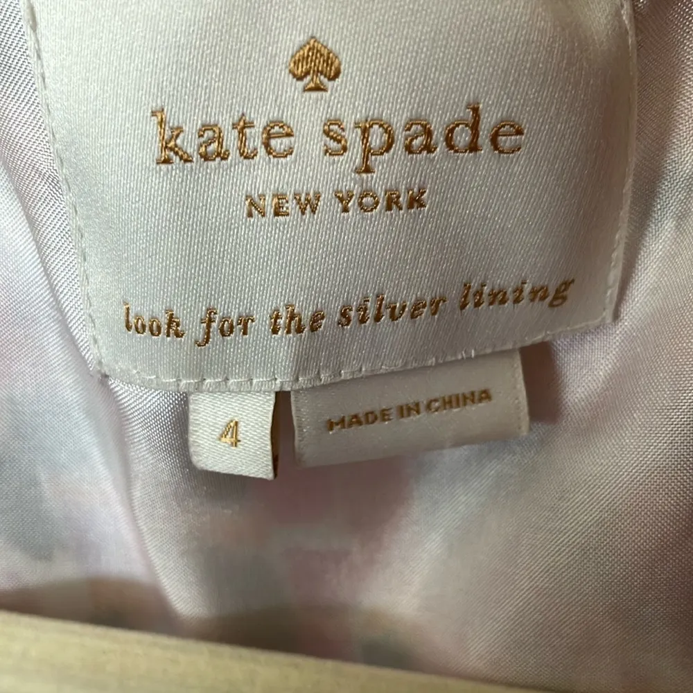 Kate Spade: Colorful Ruffle Wrap Dress- Midi- Silk- 4 - Image 2