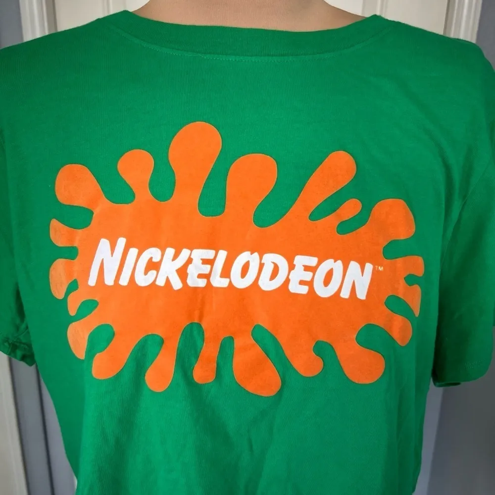 Nickelodeon  Graphic Crop Short Sleeve T Shirt - Image 2