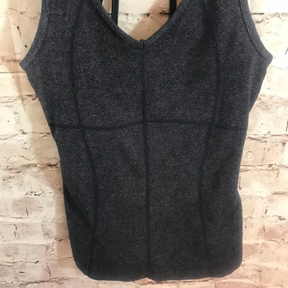 Athleta Equator Racerback Charcoal Tank - Image 5