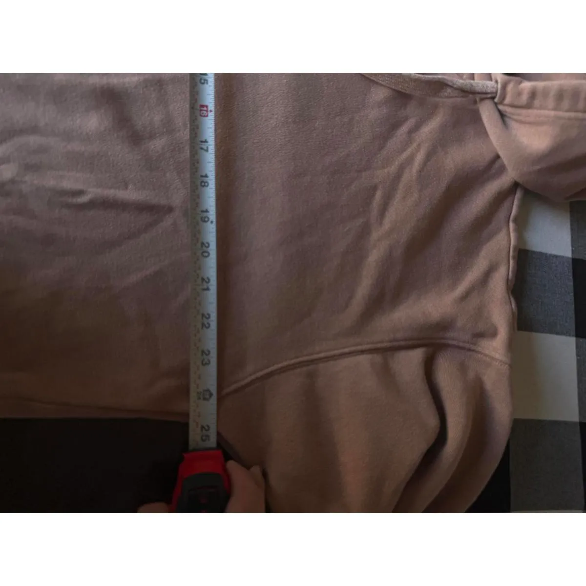 Aerie Women's Hoodie Sweatshirt Size S/P Tan - Image 6