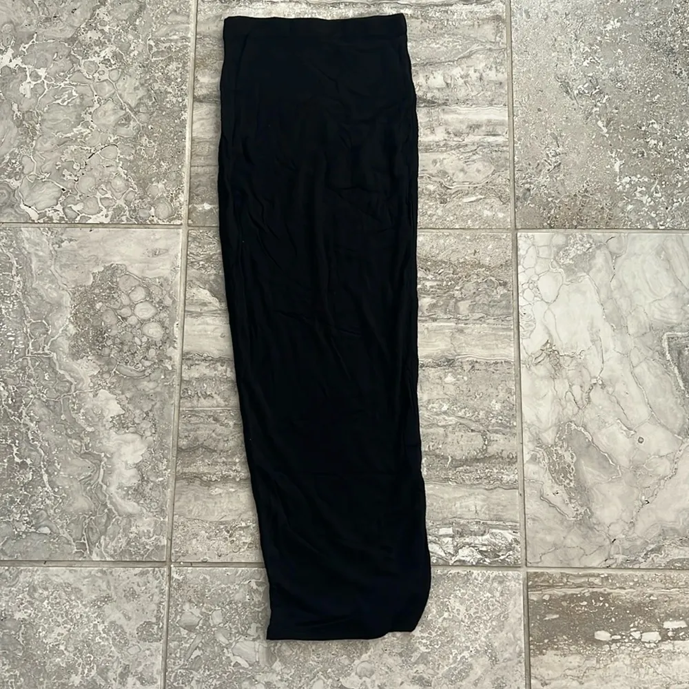 Naked Wardrobe Black Pencil Maxi Skirt, Size XS EXCELLENT! - Image 2
