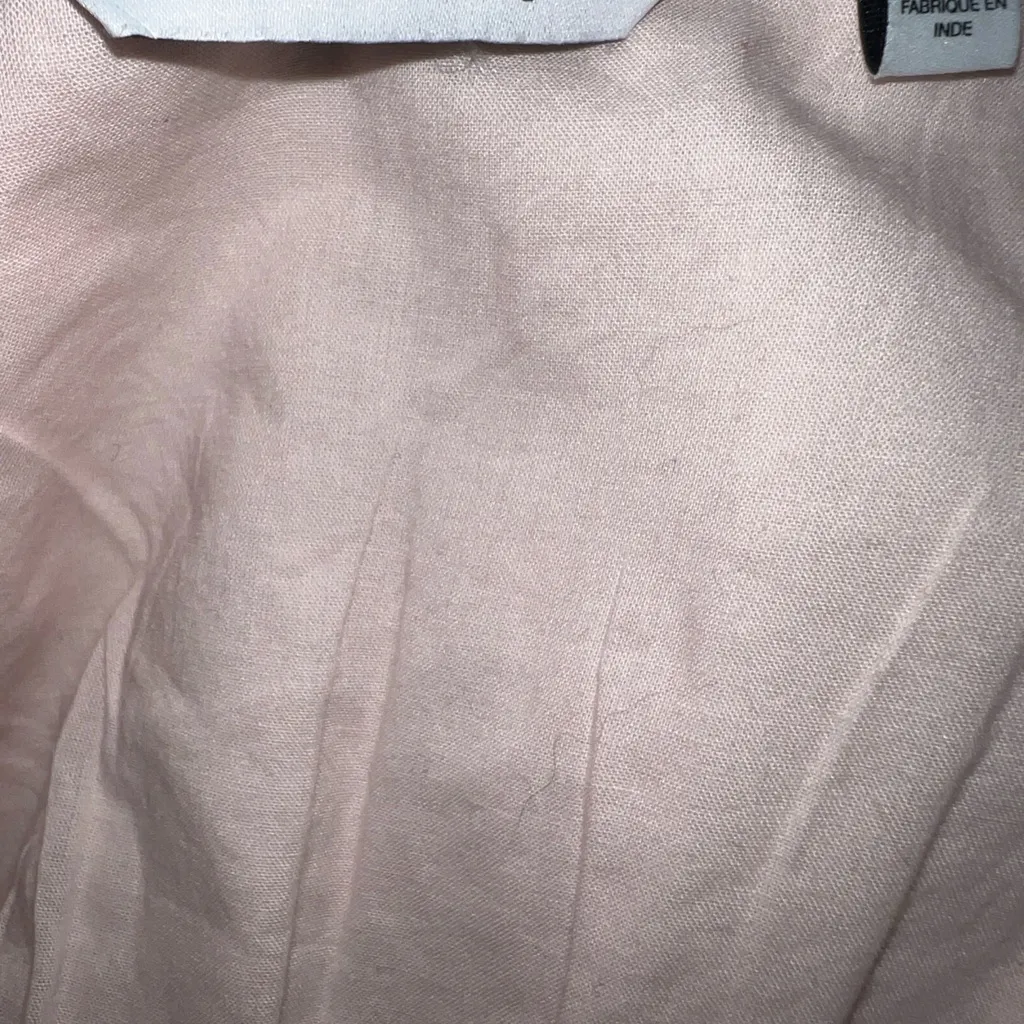 & Other Stories Los Angeles Atelier Pink Cotton Midi Dress Sleeveless US 4 - Image 9