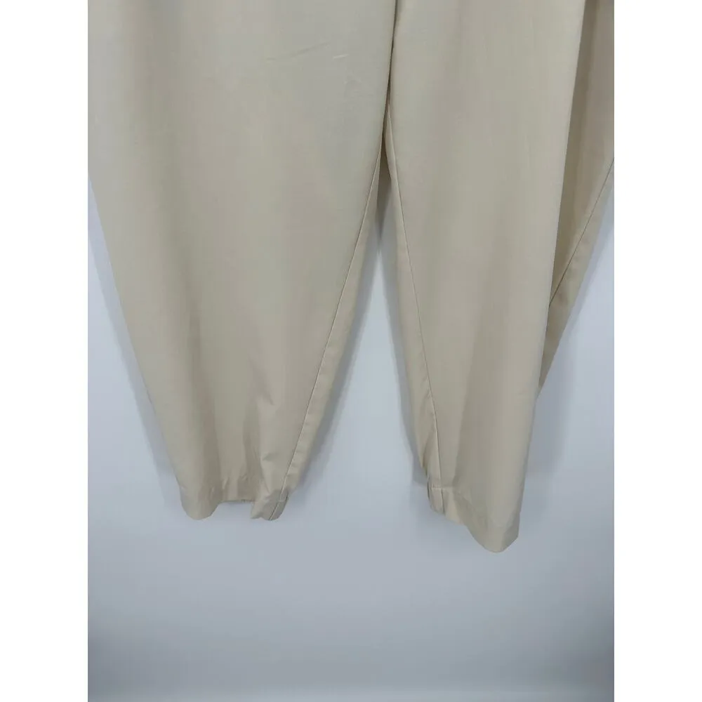 Soft Surroundings Cream Beige Go Lively Cargo Pants Neutral Basic Womens Large - Image 5