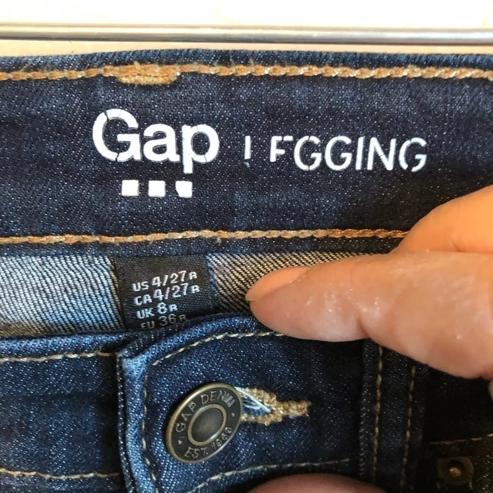 Gap Factory Denim‎ Legging Jeans Blue Size 27 - Image 4
