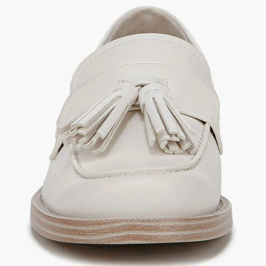 NEW Franco Sarto Lucia Tassel Loafer (Women) 7.5M, WARM WHITE - Image 4