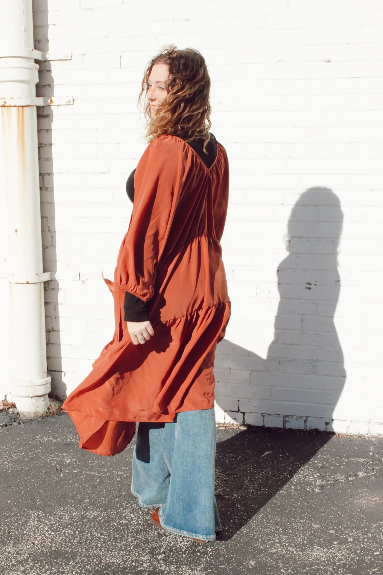 Boutique Mauve Long Duster - Image 5