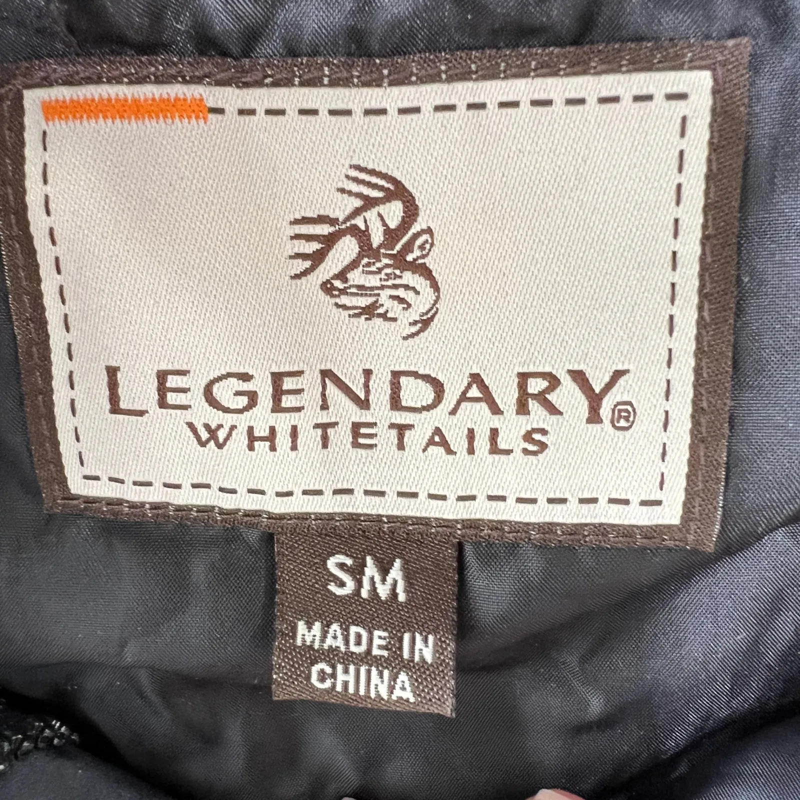 Legendary Whitetails Womens Black Toggle Puffer Vest Size Small Quilted Outdoors - Image 4