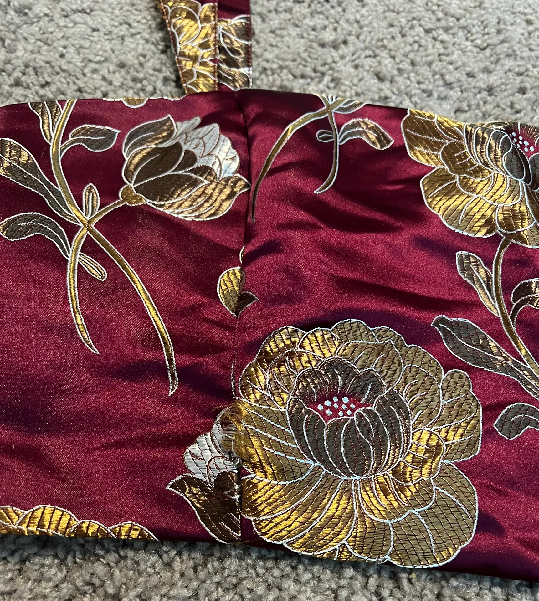 Oriental Style Crop Top Size M - Image 4