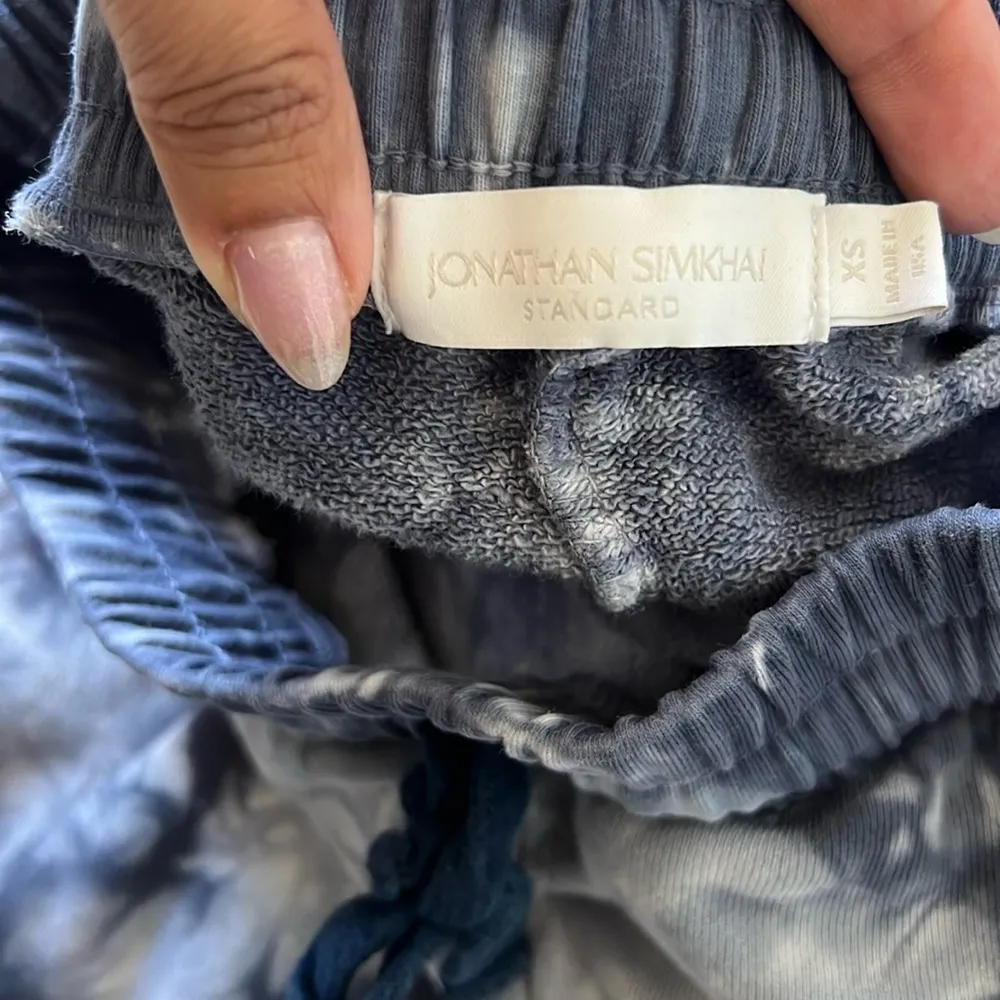 Jonathan Simkhai Standard XS Tie Dye Jogger Pants Pull On Athleisure - Image 5