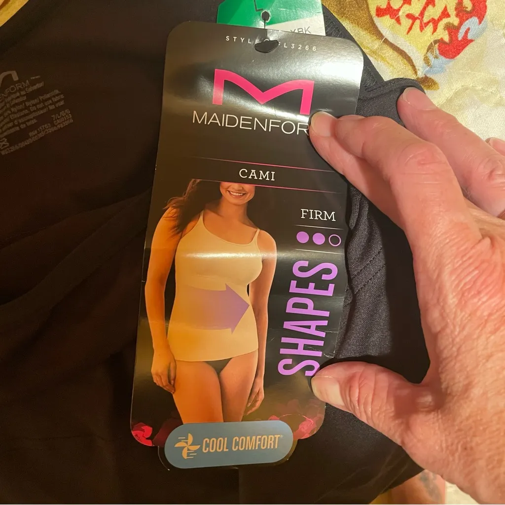 Maidenform Black Camisole Bra - Image 4