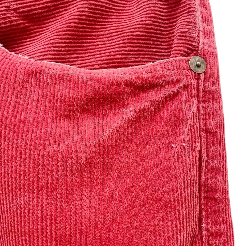 Vintage Polo Ralph Lauren Pants Brick Red Corduroy Straight Leg Jeans Size 28 - Image 7