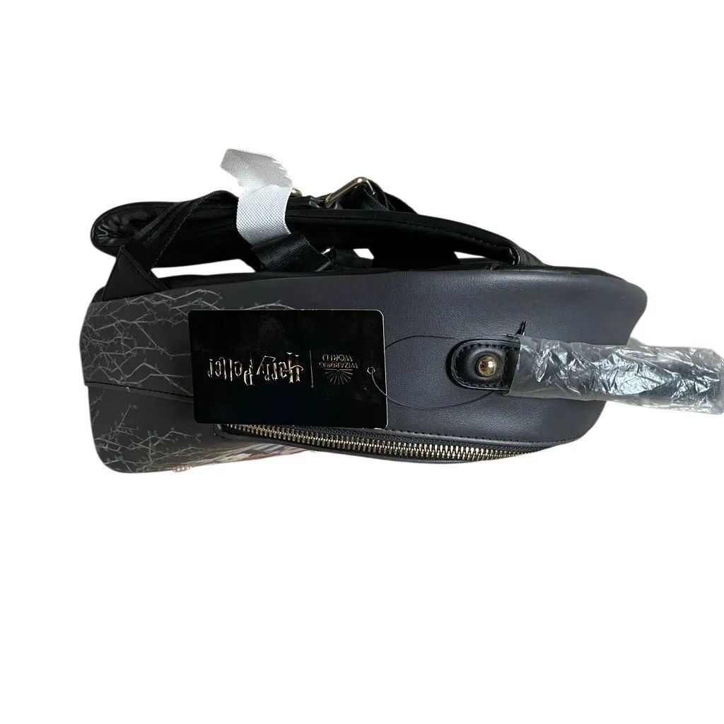 Harry Potter Characters Botanical Group Portrait Mini Backpack Black NEW - Image 2