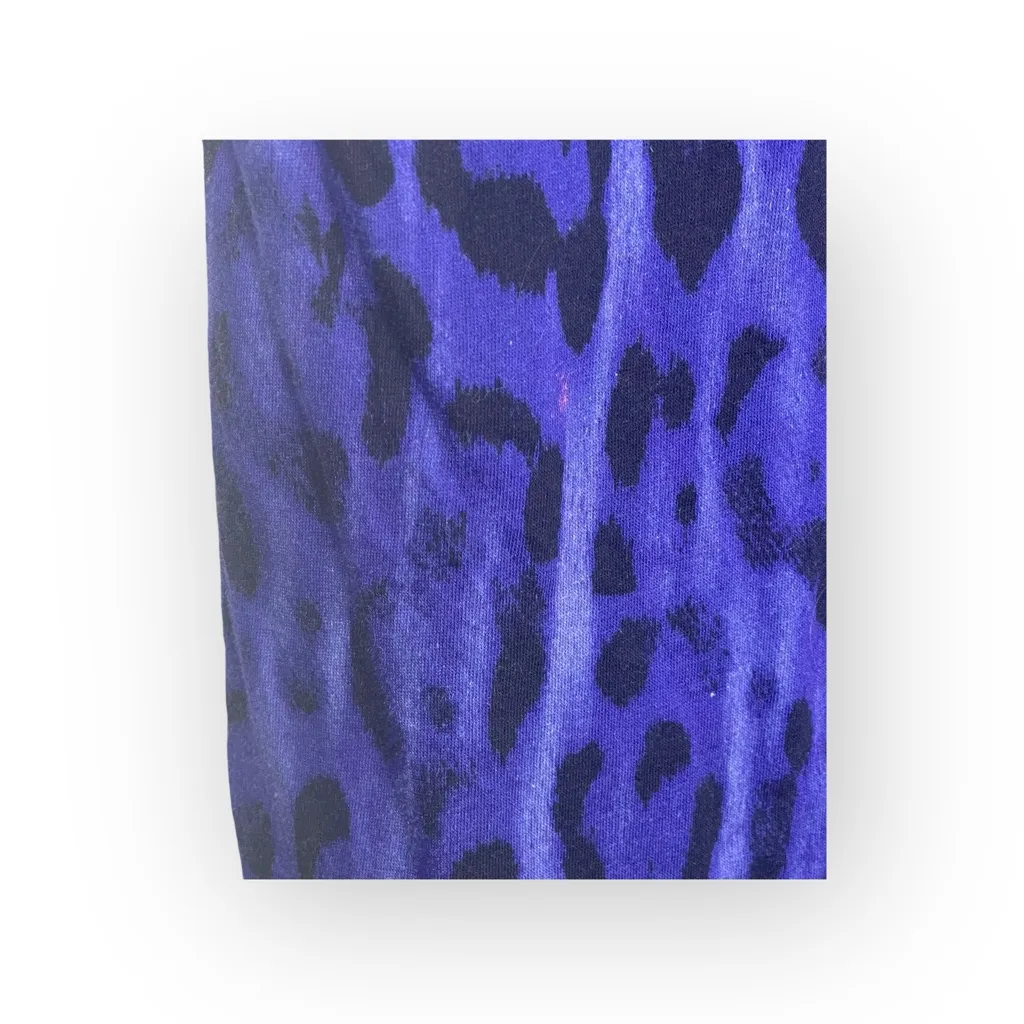 Just Cavalli 𖤐 Heritage Jaguar Print T Shirt 𖤐 Purple 𖤐 XL 𖤐 Women’s XXL 𖤐 - Image 8