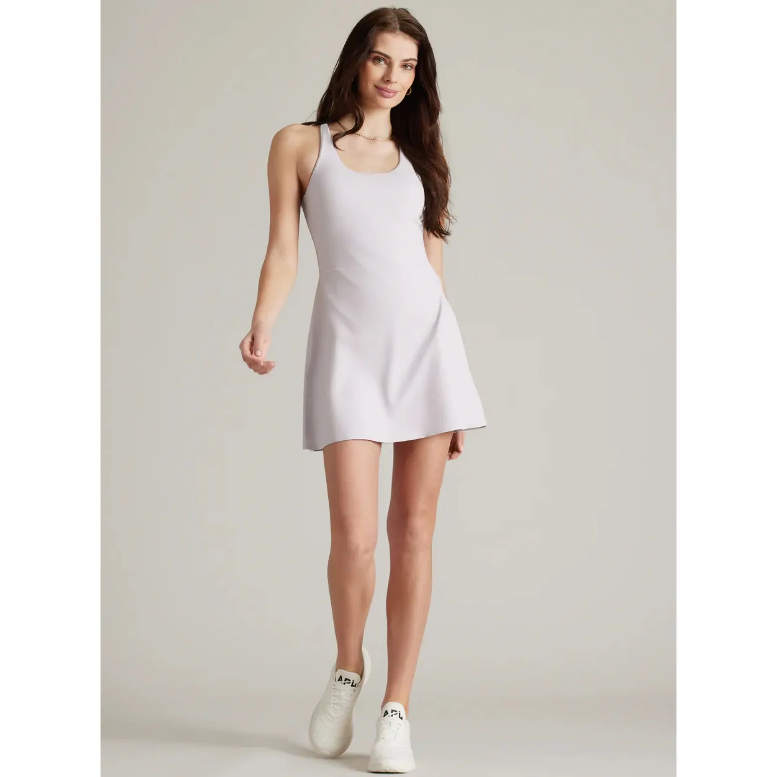 RHONE Course to Court Sport Dress in Grey Lavender Size Large Purple - Image 4