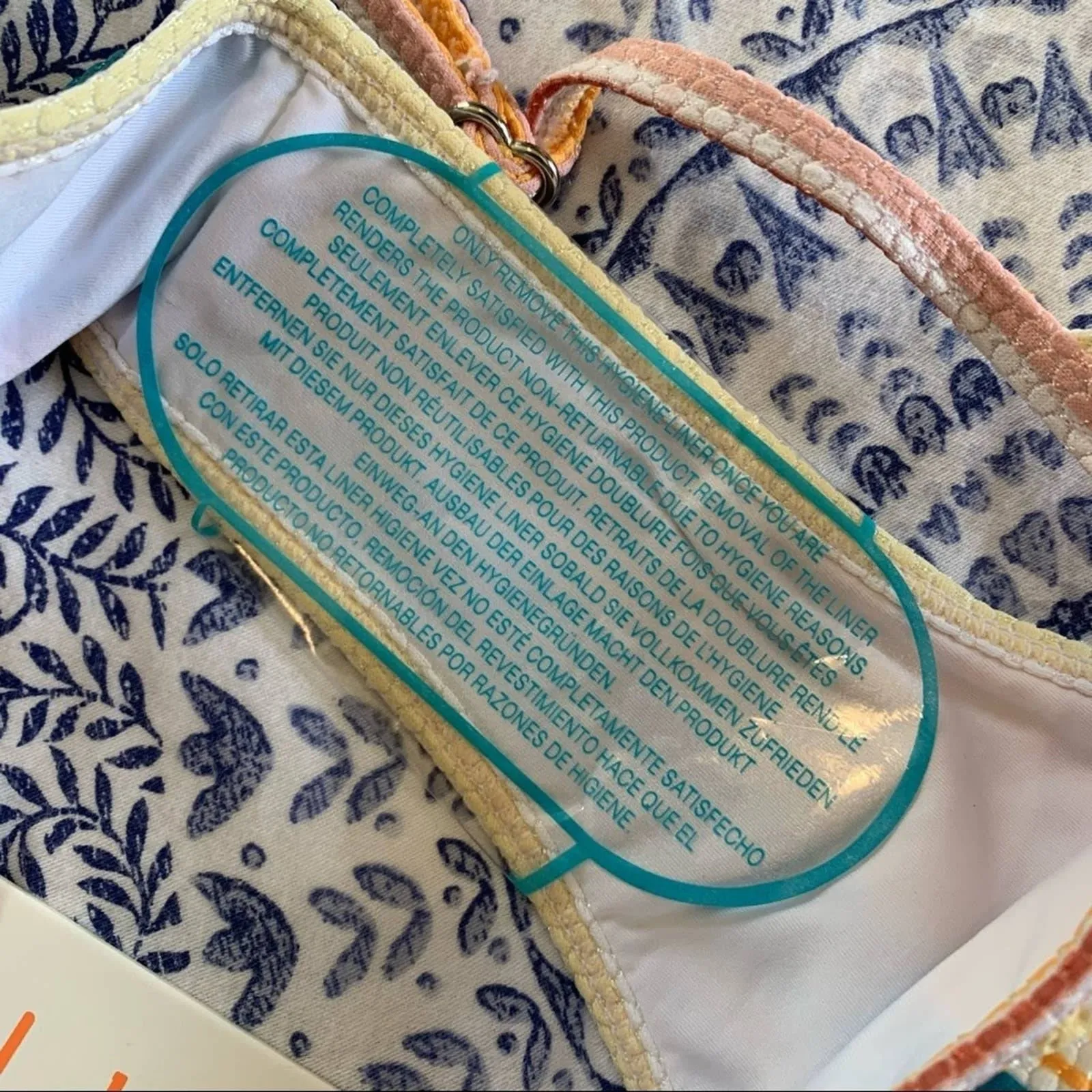 MINKPINK Striped Strappy Bikini Bottom, NWT Size Small - Image 7