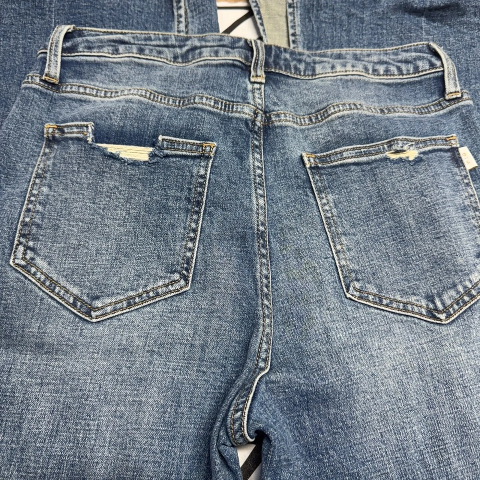 Oliver Logan High Rise Russel Split Flare size 27 - Image 5