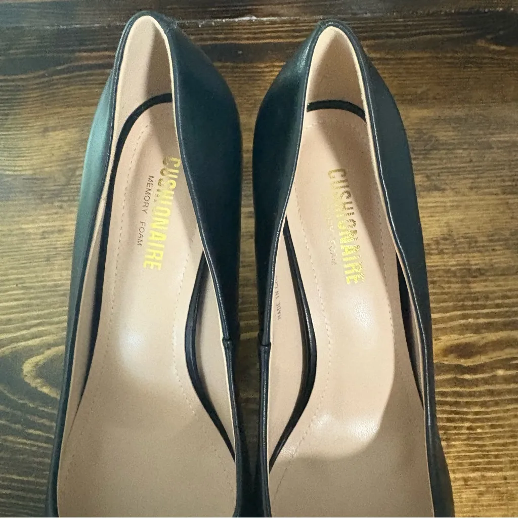 Cushionare‎ Black Pointed Toe Heels Size 9.5 - Image 5