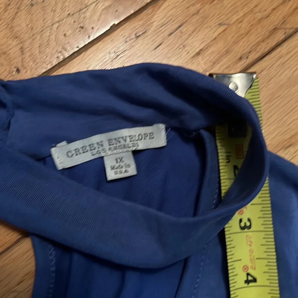 Green envelope purple top💜 Size 1X - Image 4