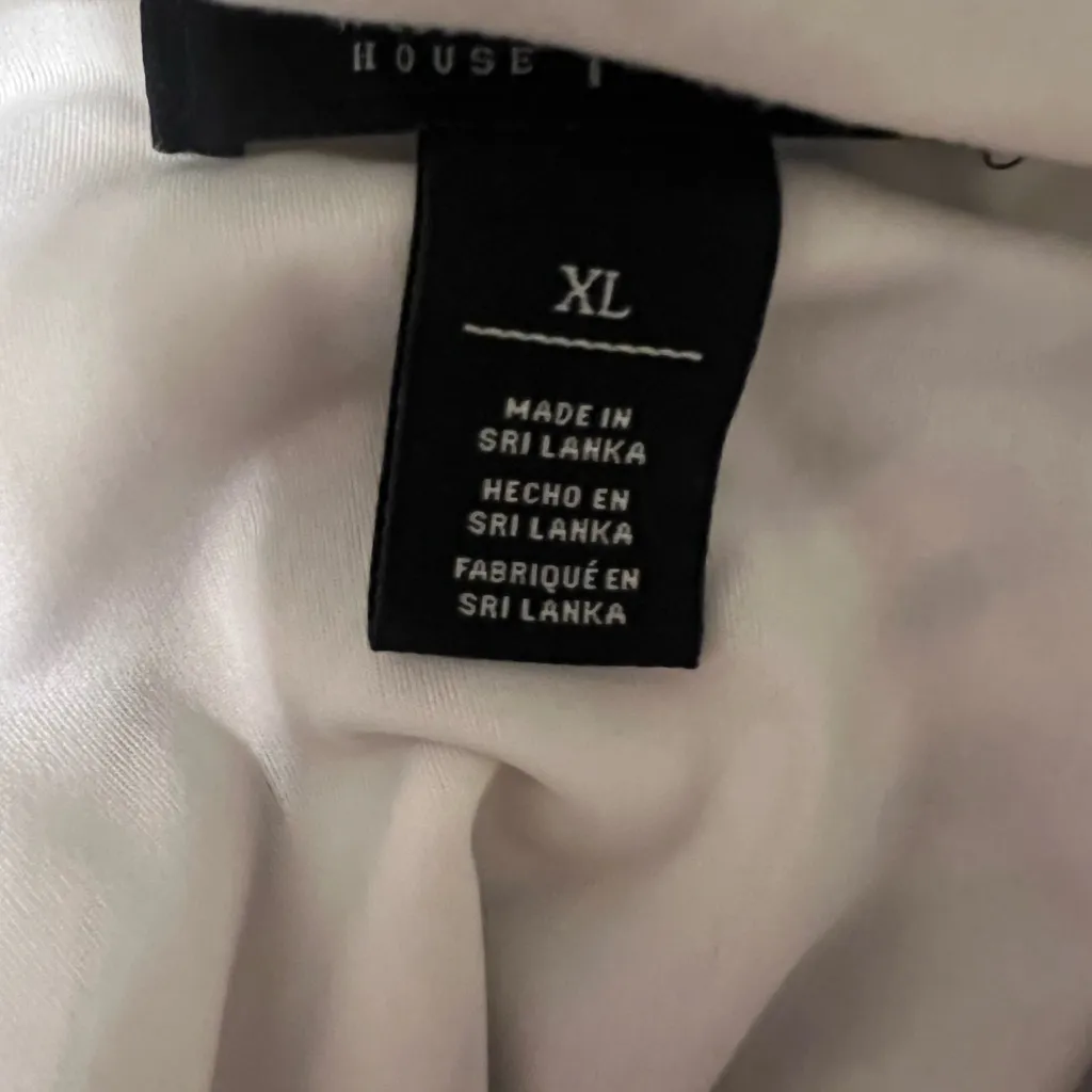 Black and White Striped Maxi Tank Dress Size XL - Image 6