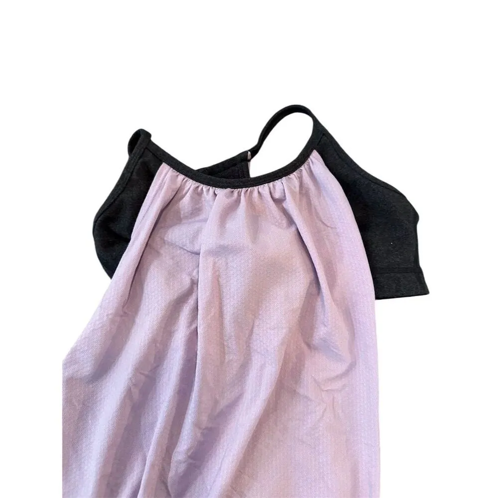 Lululemon Women's No Limit Tank Top Size 4 Purple Racerback Casual - Image 2