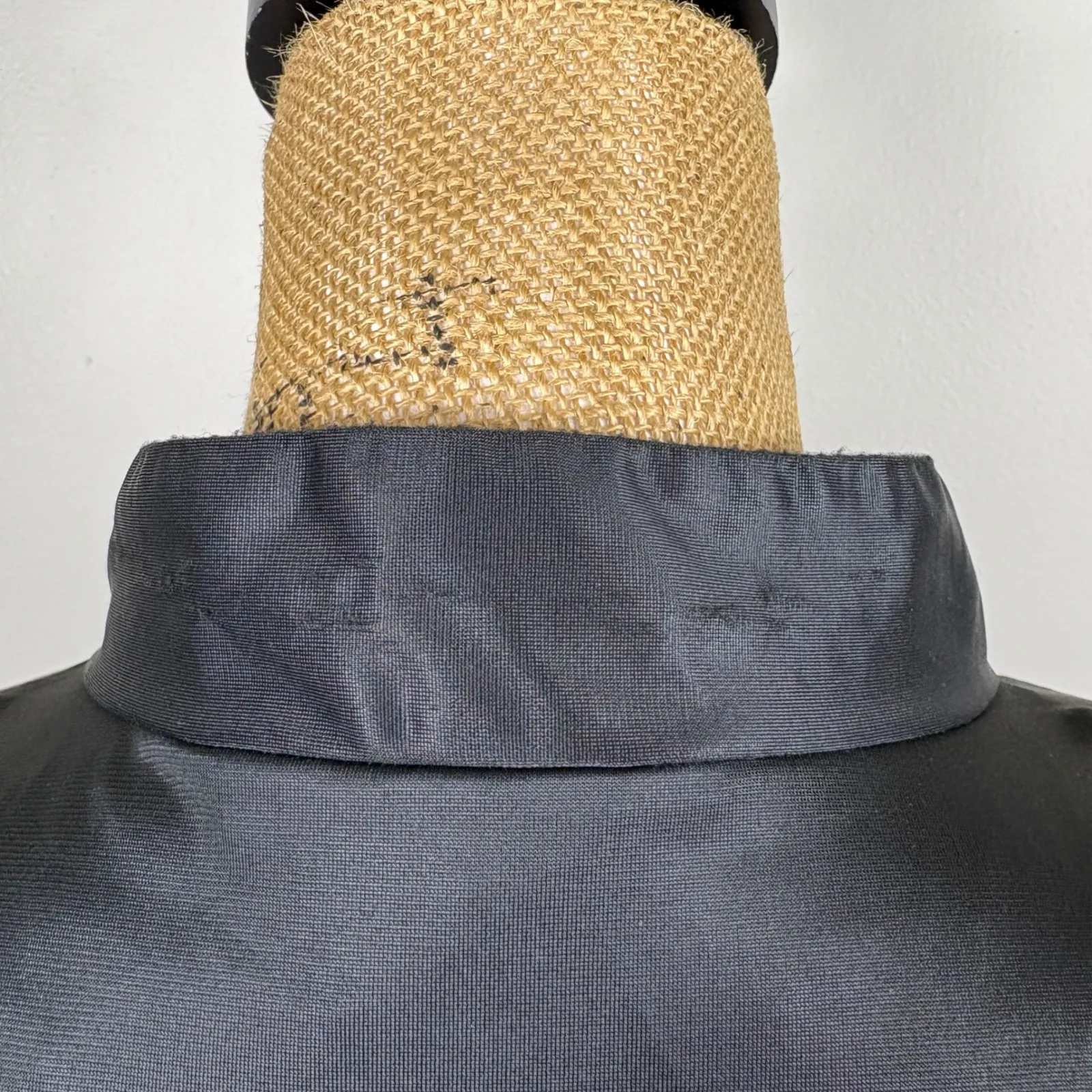 Vintage 60s 70s Vanity Fair Hostess Dressing Gown Black Leopard Print Size 14 - Image 7