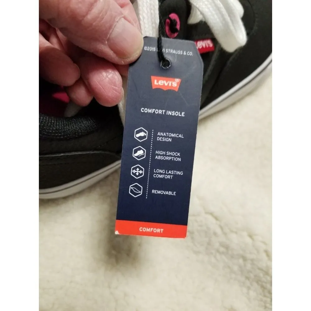 Levi's Womens Naya LUX Casual Synthetic Leather Vegan Sporty Sneaker Shoe Sz 8M - Image 8