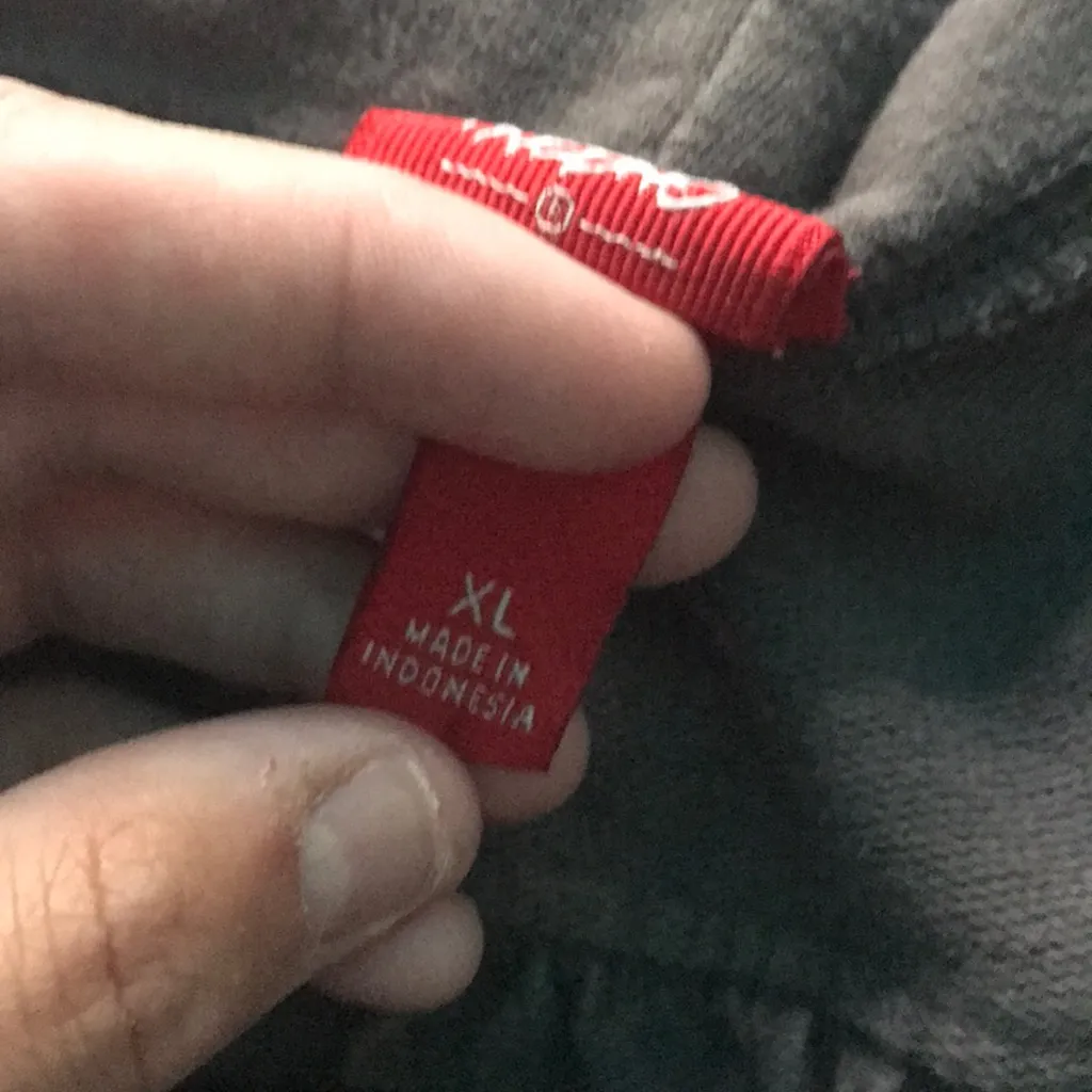 Vintage Mossimo Gray Front Button Sweater Size XL - Image 6