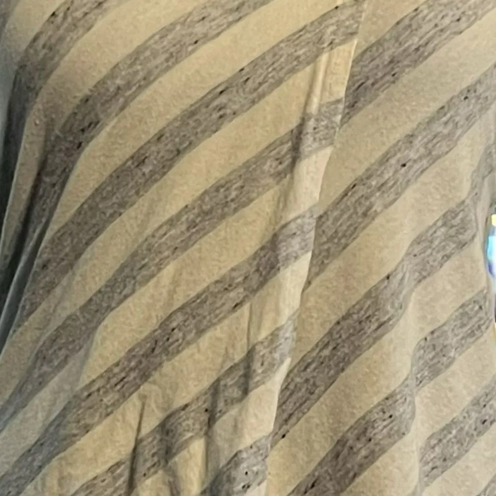 Splendid women’s size 12 oat‎ strip neck tank top - Image 3