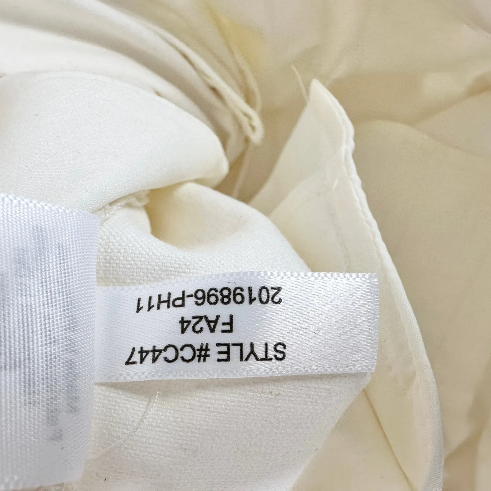 J.Crew Full Length Wide Leg Trouser Cotton Linen Cotton Blend Ivory US 12 NWT - Image 15