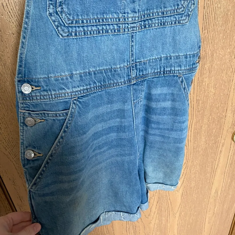 Jean overall shorts - Image 6