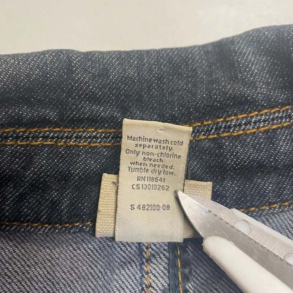 VENEZIA Women’s Y2K Jean Jacket Blazer Denim Size 14/16 Blue - Image 6