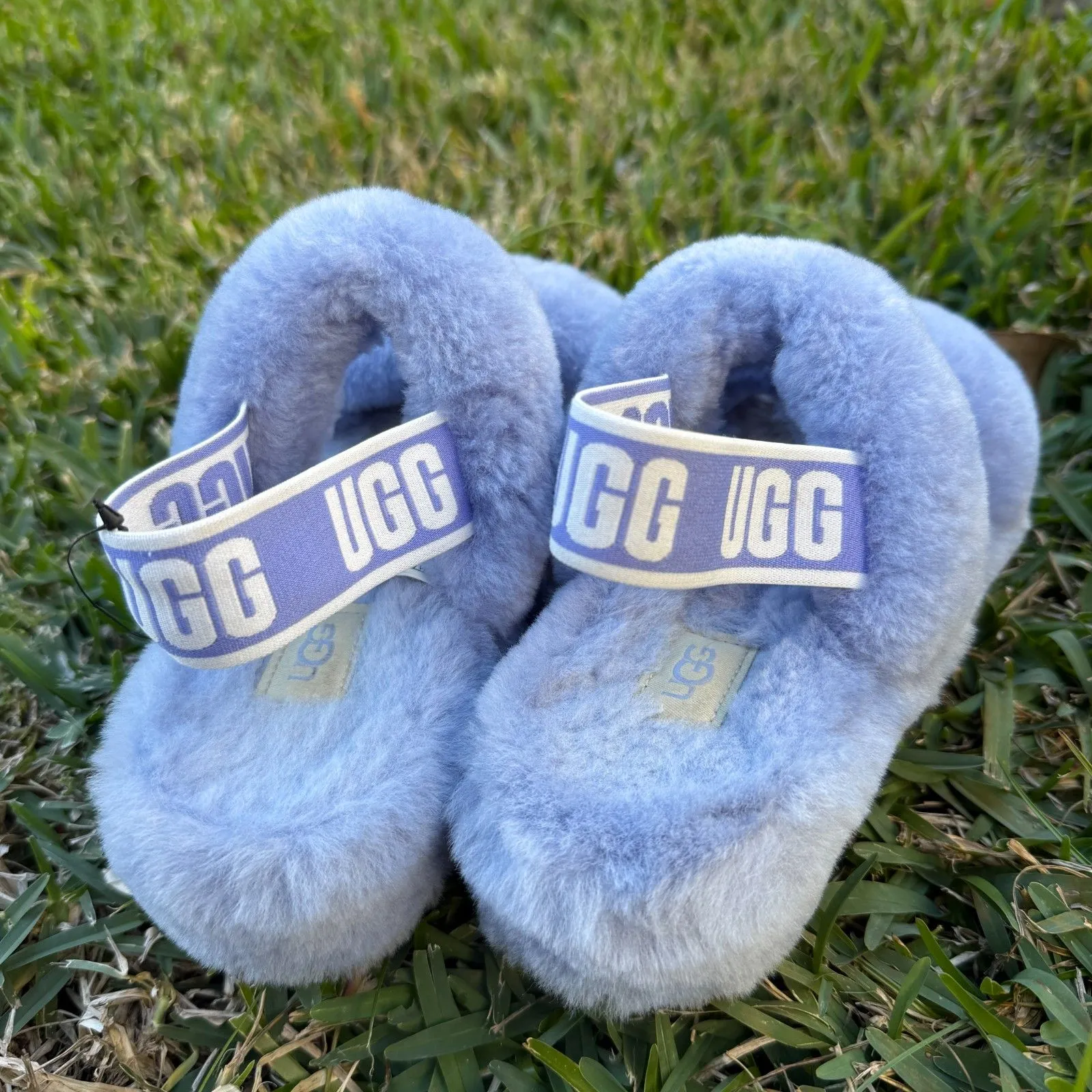 Ugg Fluff “Oh Yeah” Slide Size 7 - Image 5
