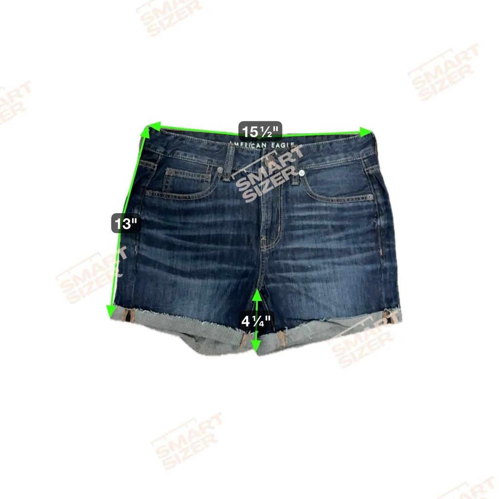American Eagle Tomgirl Midi Denim Shorts* - Image 6