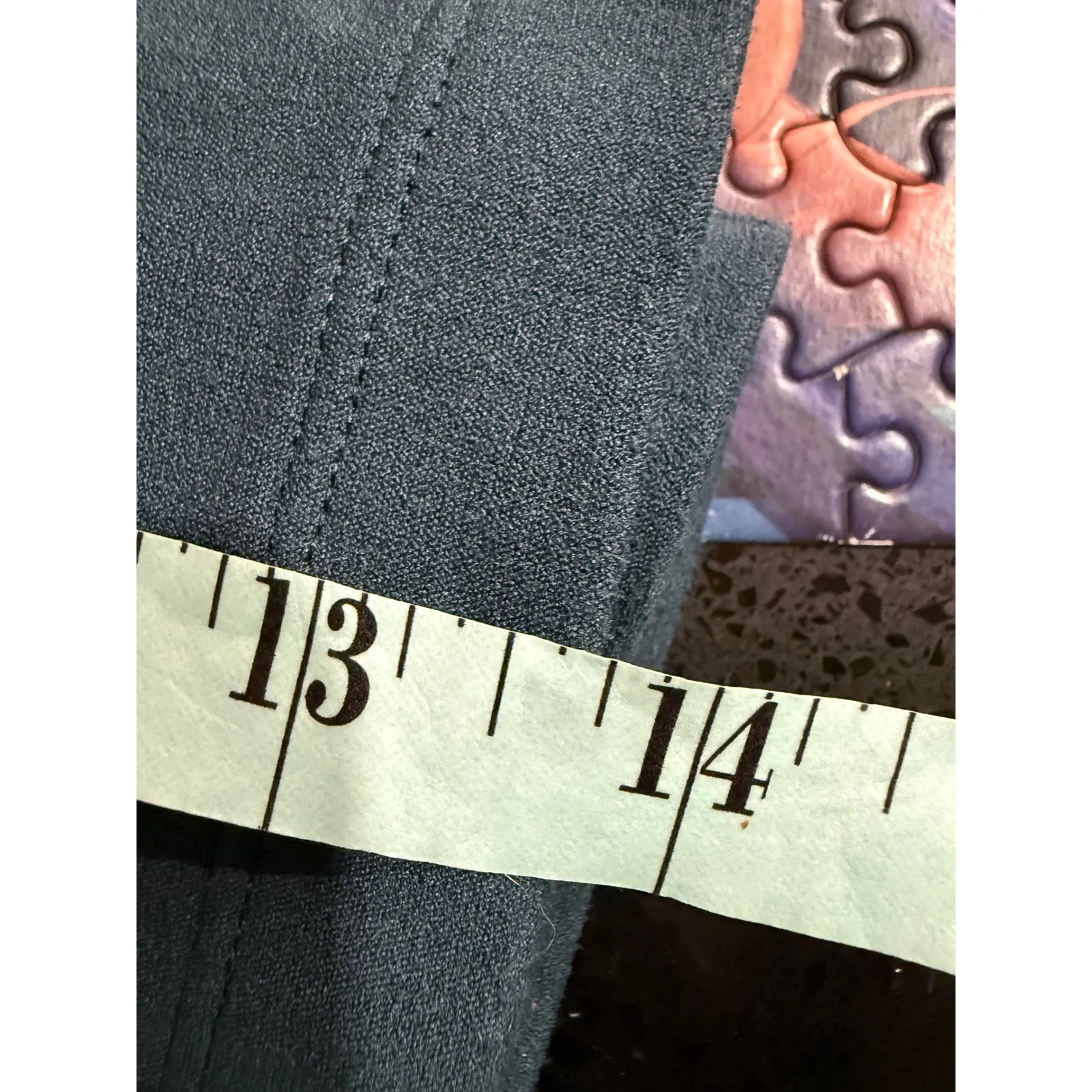 Lululemon Tank Top Teal Sleeveless Cropped Athletic Women's - Image 6