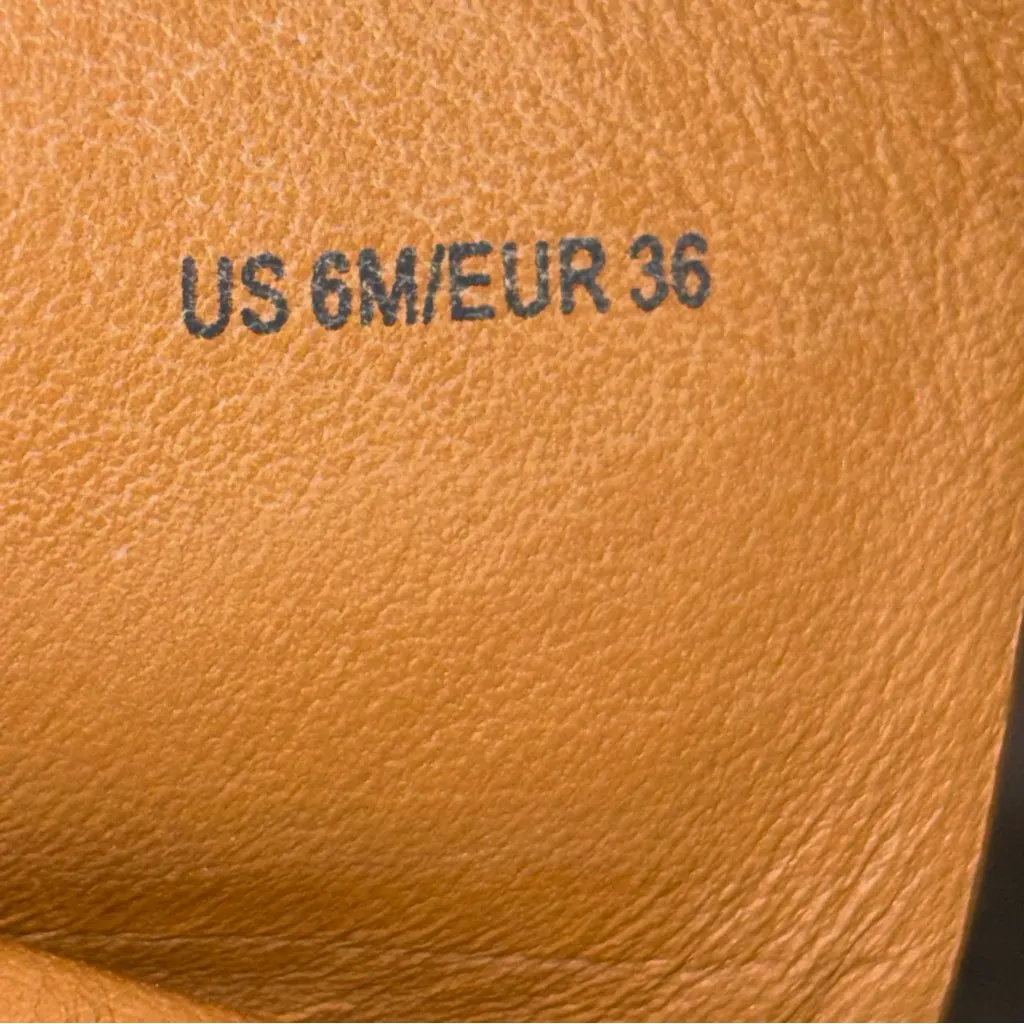 Vince Flint Brown Leather Espadrille Platform Thong Sandals Shoes size 6 36 - Image 9