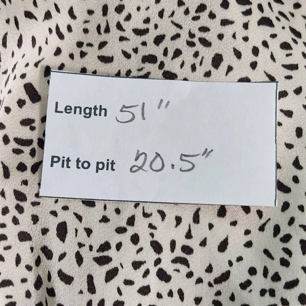 H&M Mama Maternity Blush Satin Midi Dress Size Large Wedding Guest Dress - Image 8