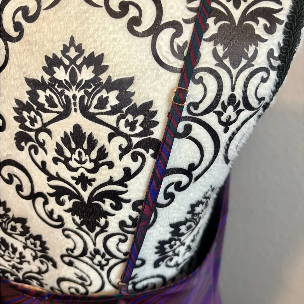 SAVAGE X FENTY Night Star Chaser Satin Purple Geometric Slip Dress Size undefined - Image 8