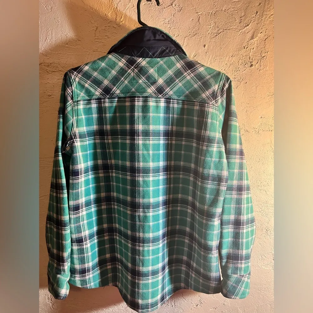 Orvis Green Plaid Shirt w pockets - Image 8