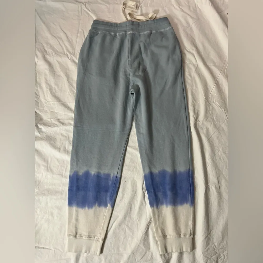 Rails Oakland Sweatpants in Ocean Tie Dye Blue White Ombre Small - Image 7