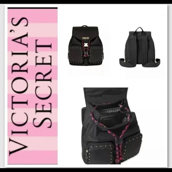 Victoria’s Secret Nylon Studded Backpack - Image 2